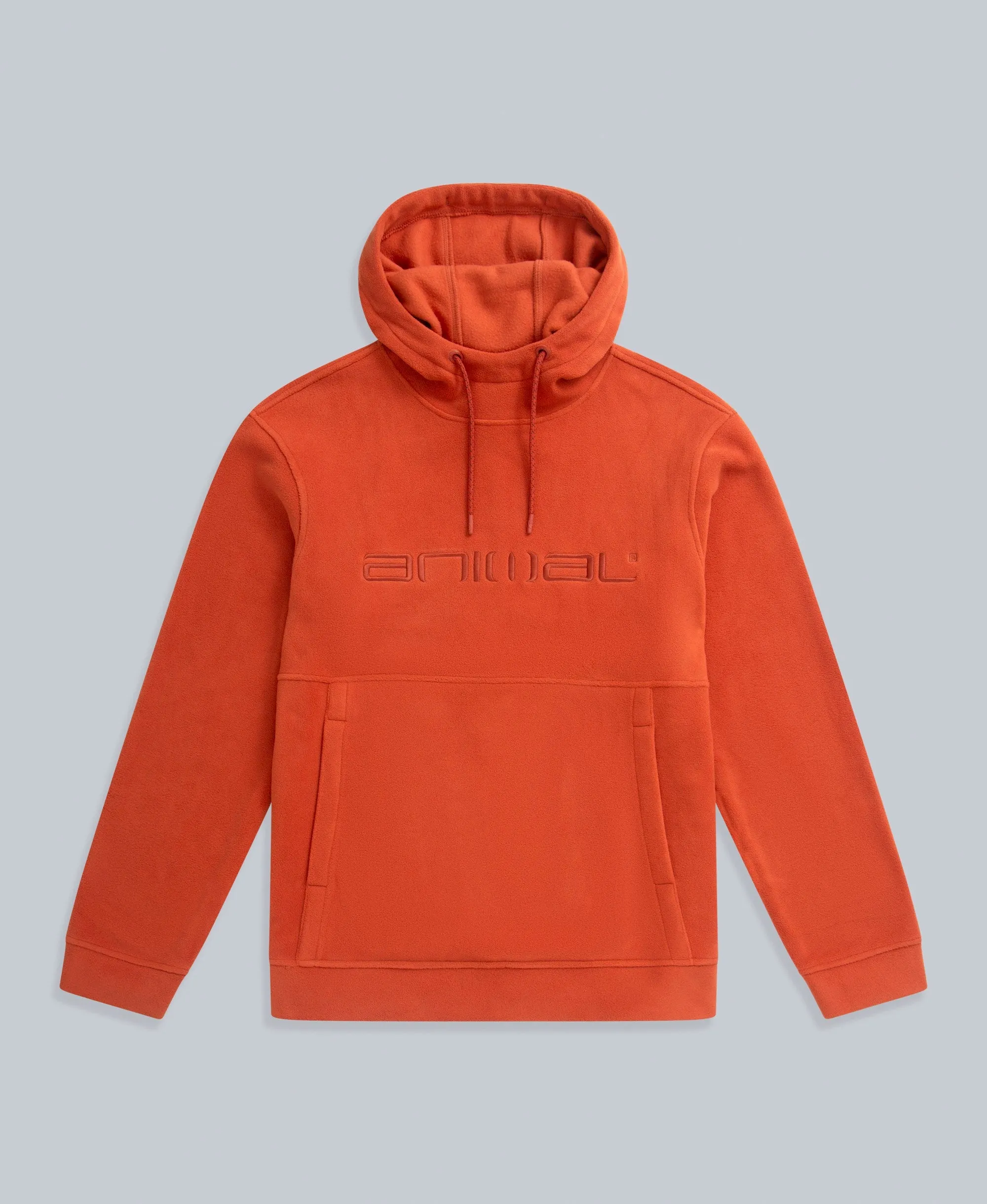 Louis Mens Fleece Hoodie - Orange