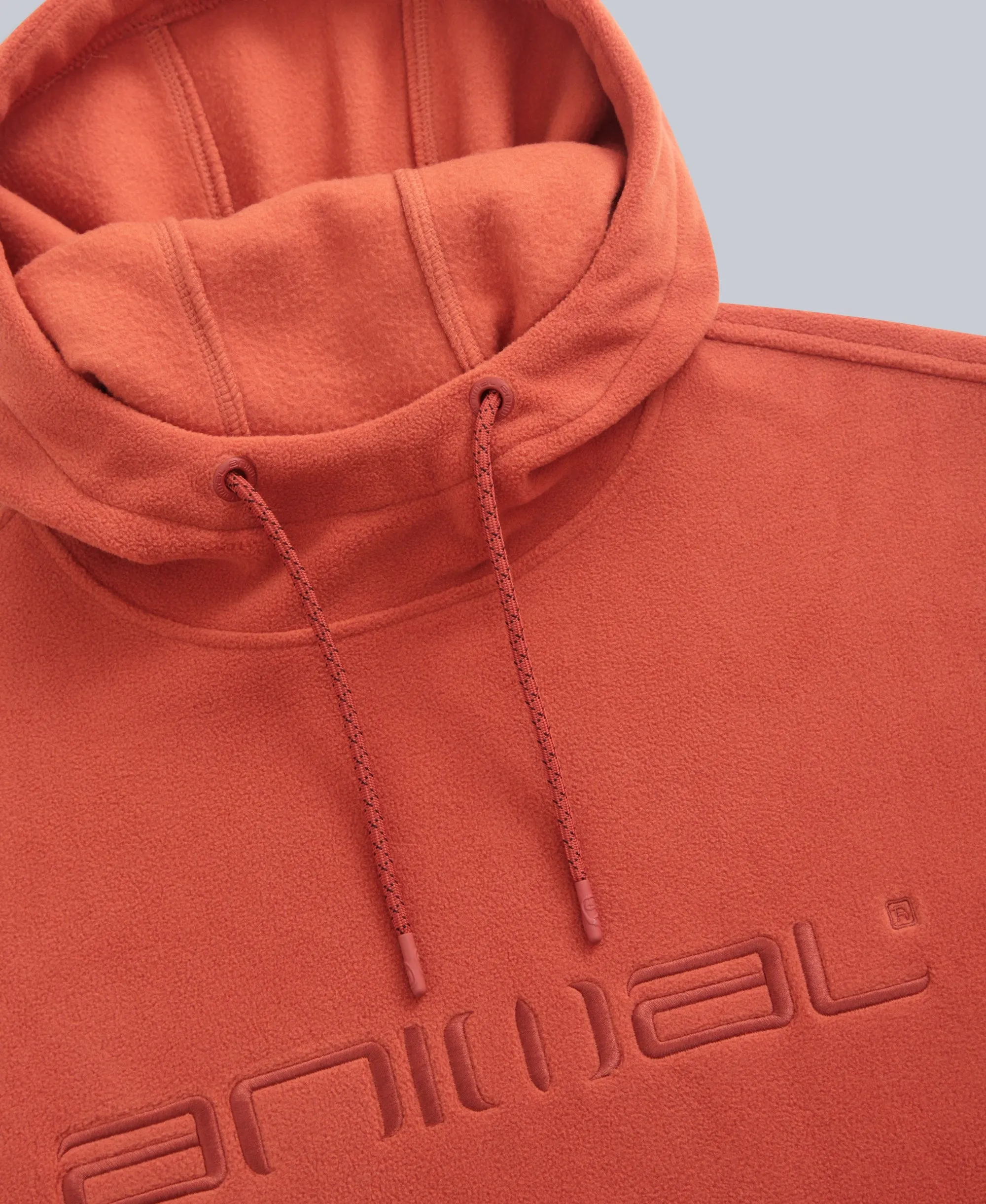 Louis Mens Fleece Hoodie - Orange