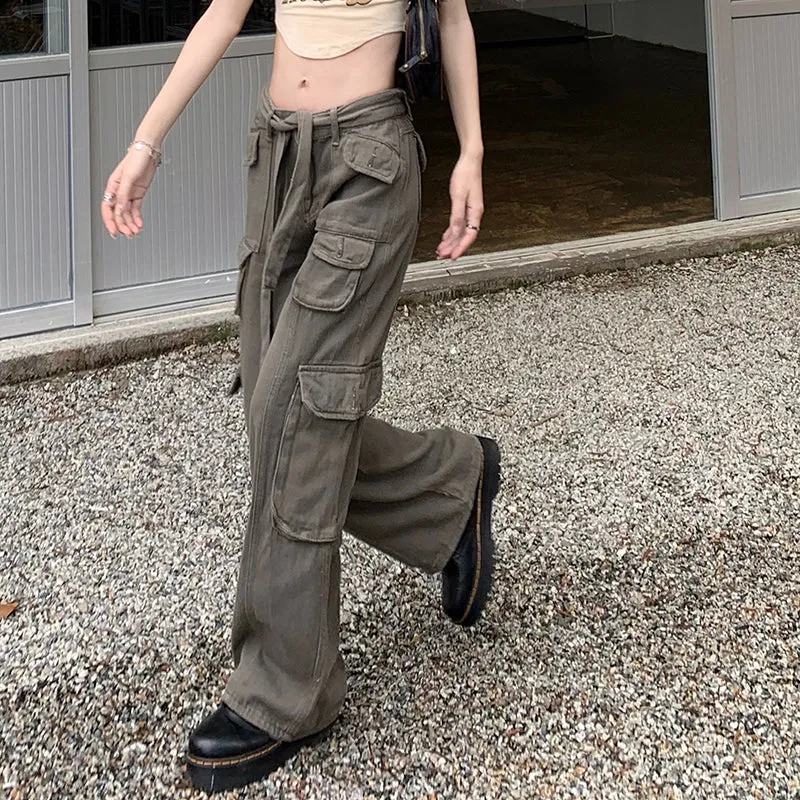 Low-Waist Cargo Pants