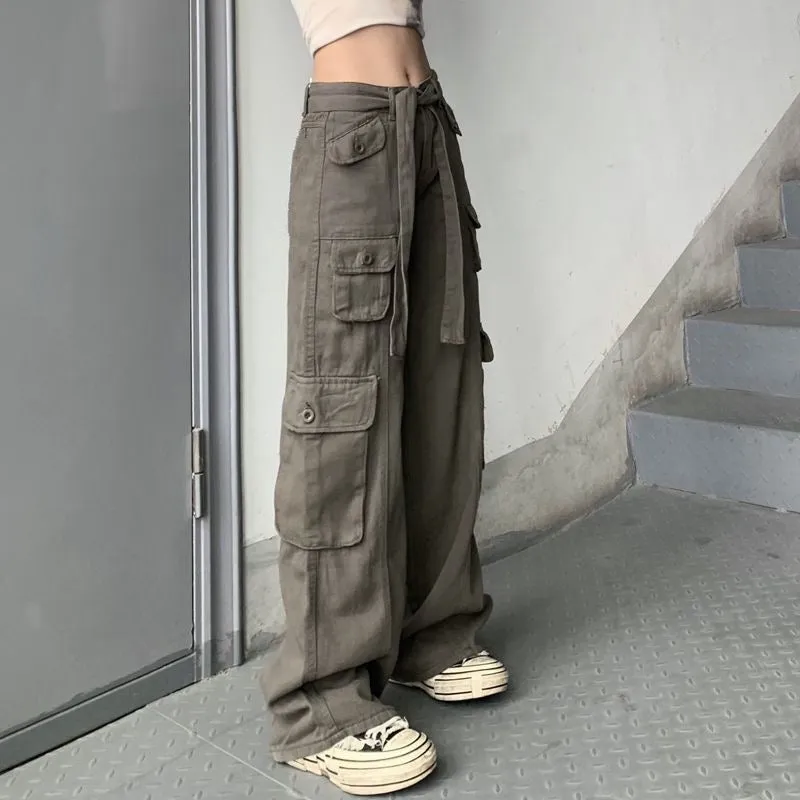 Low-Waist Cargo Pants