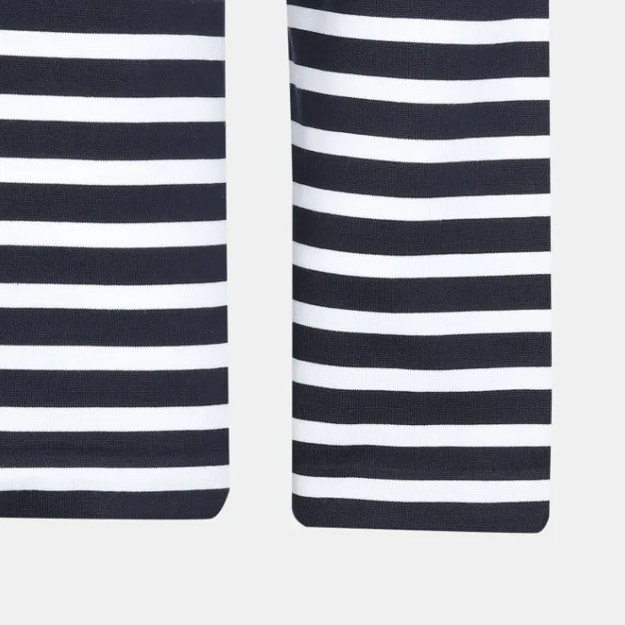 MAISON KITSUNE  |Stripes Unisex Street Style Long Sleeves Cotton