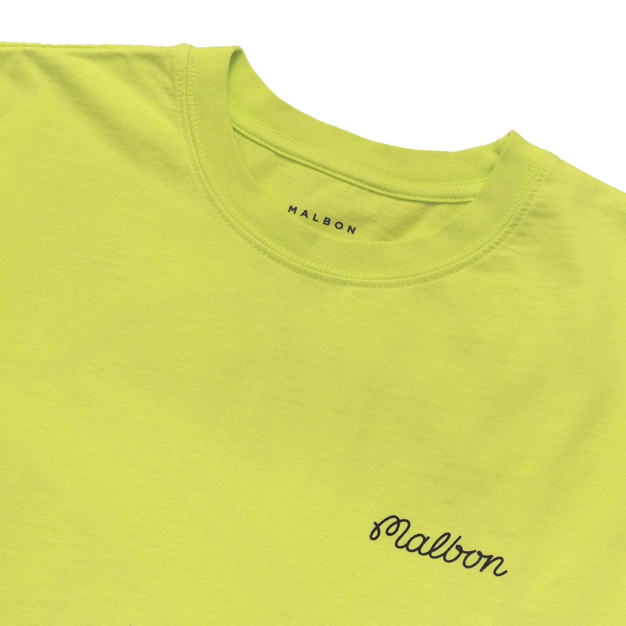 Malbon Golf  |Crew Neck Pullovers Street Style Plain Cotton Short Sleeves