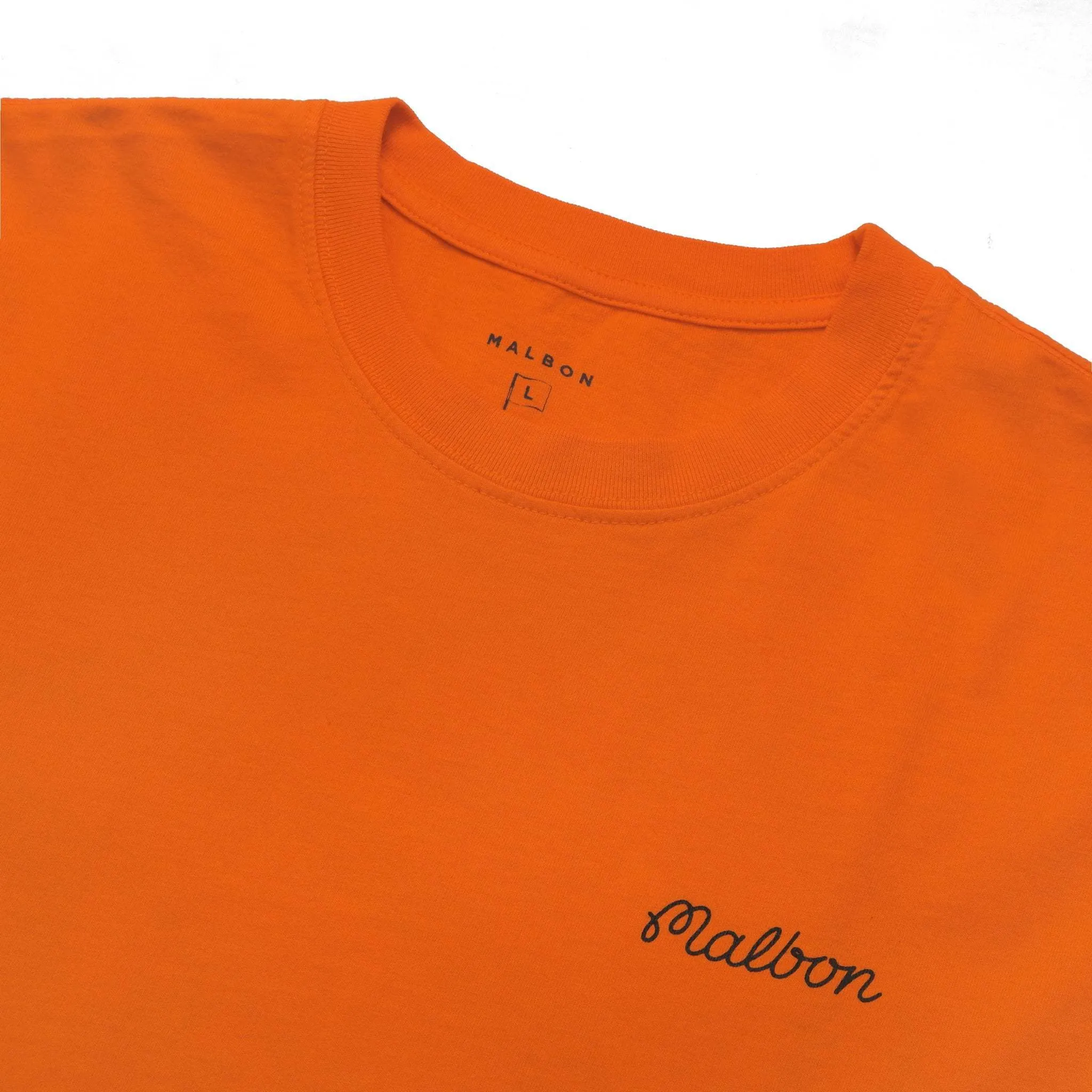 Malbon Golf  |Crew Neck Pullovers Street Style Plain Cotton Short Sleeves