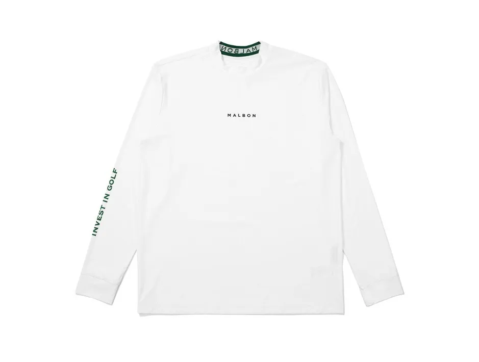 Malbon Golf  |Street Style Long Sleeves Plain Long Sleeve T-shirt