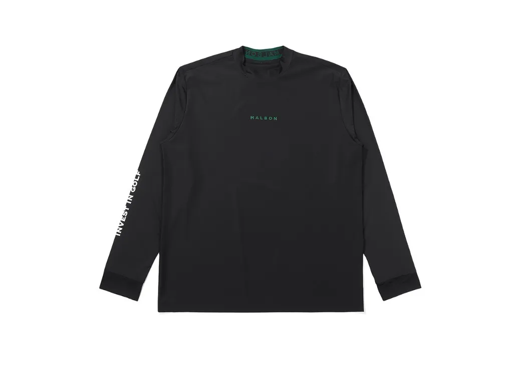 Malbon Golf  |Street Style Long Sleeves Plain Long Sleeve T-shirt