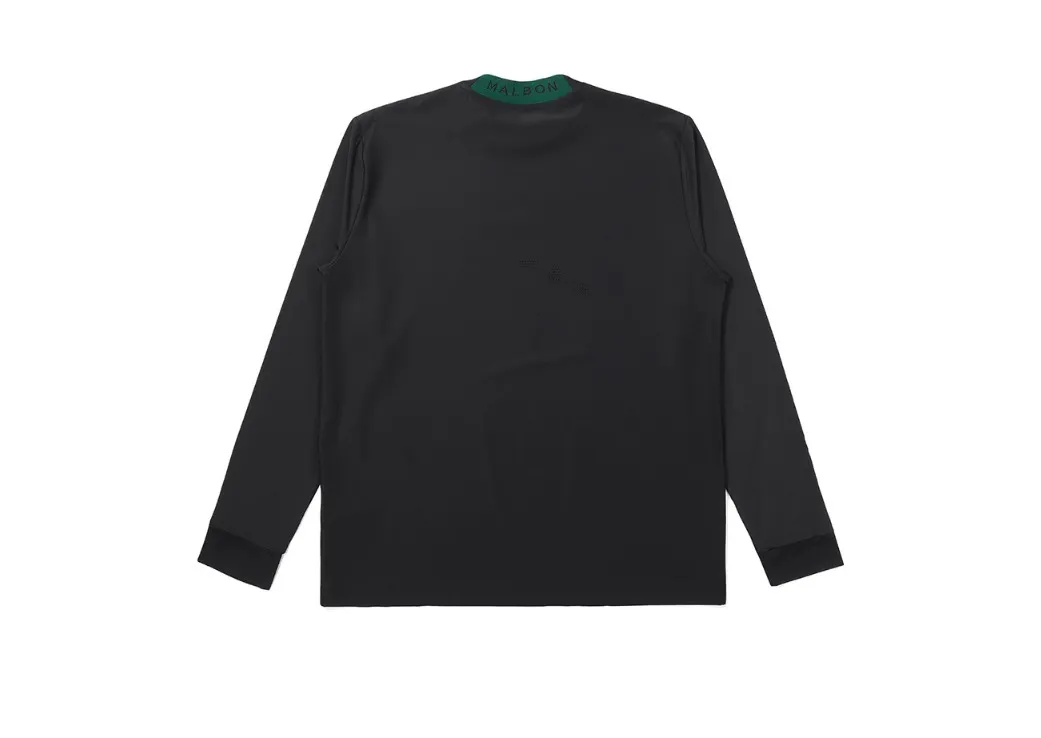 Malbon Golf  |Street Style Long Sleeves Plain Long Sleeve T-shirt