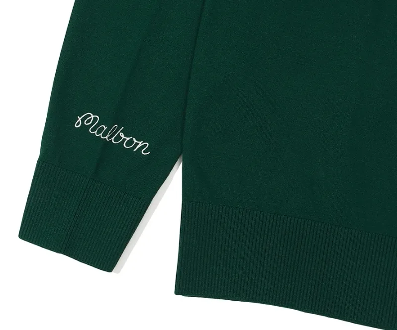 Malbon Golf  |Unisex Street Style Long Sleeves Plain Logo