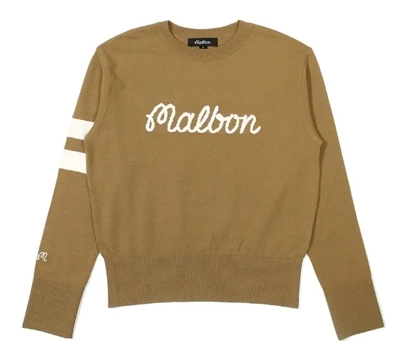 Malbon Golf  |Unisex Street Style Long Sleeves Plain Logo