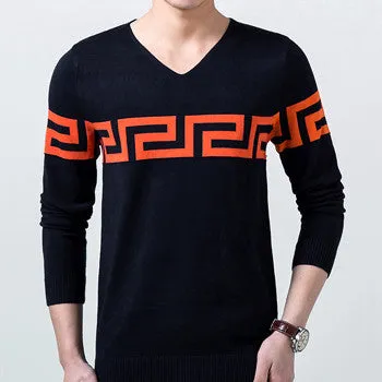 Men Sweater Casual Pullovers Men Clothing Sweater Slim Fit Men Warm Pullovers SM6