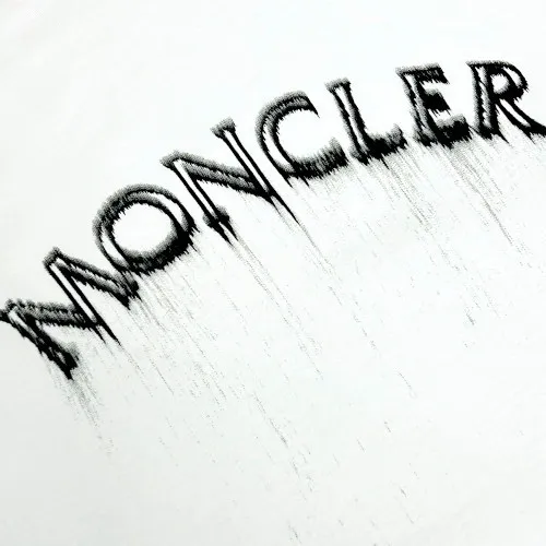 MONCLER  |Crew Neck Pullovers Street Style Cotton Short Sleeves Logo