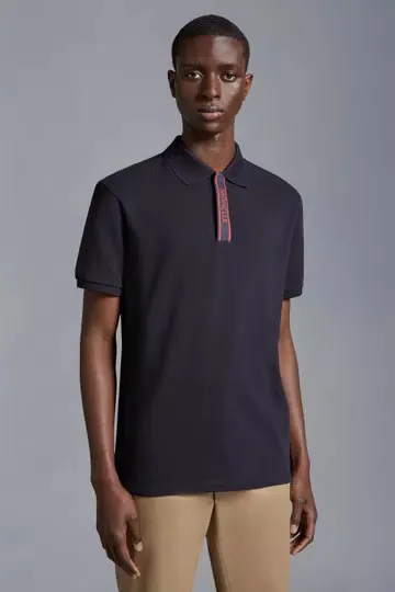 MONCLER  |Logo Motif Polo Shirt