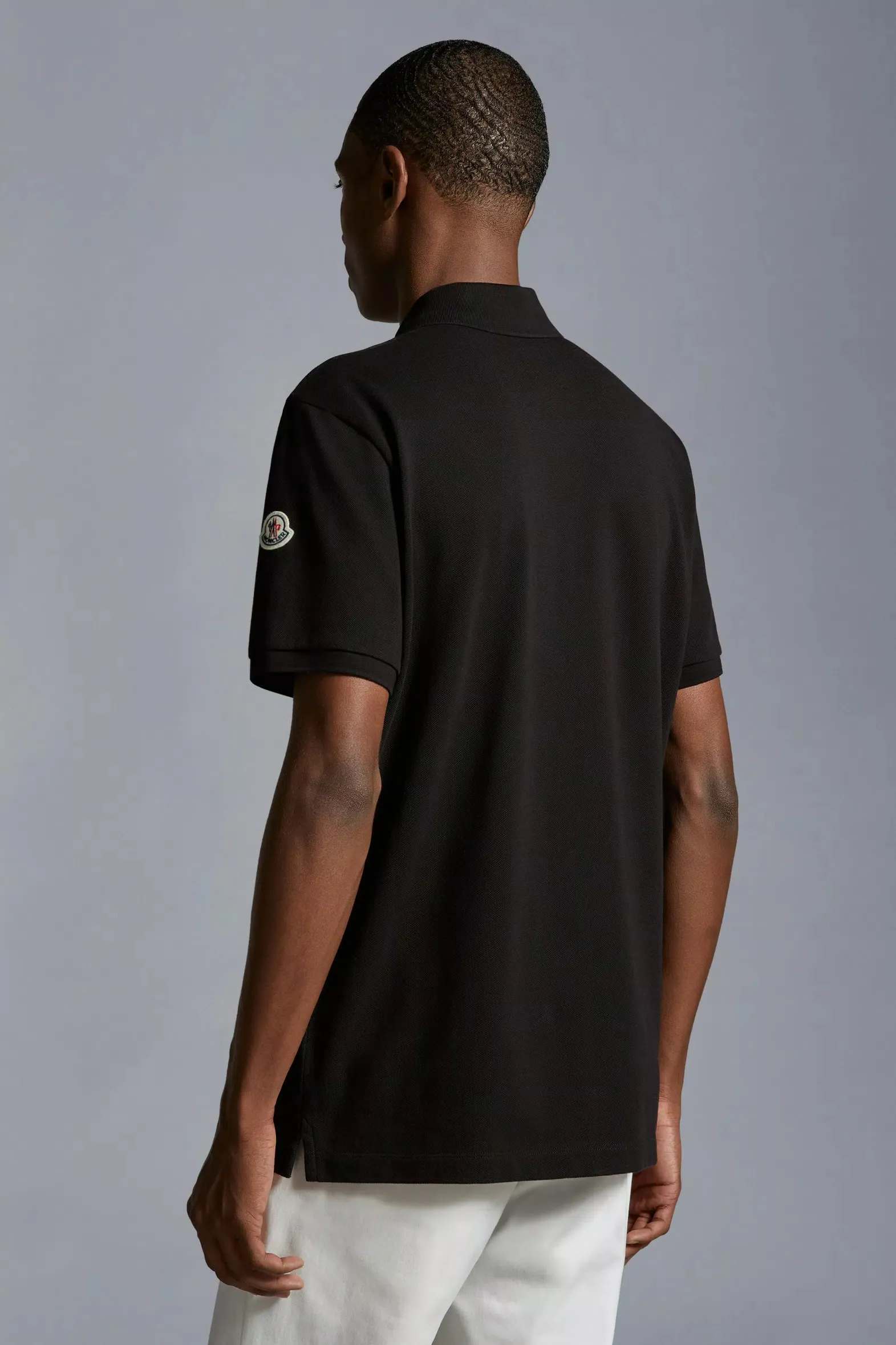 MONCLER  |Logo Motif Polo Shirt