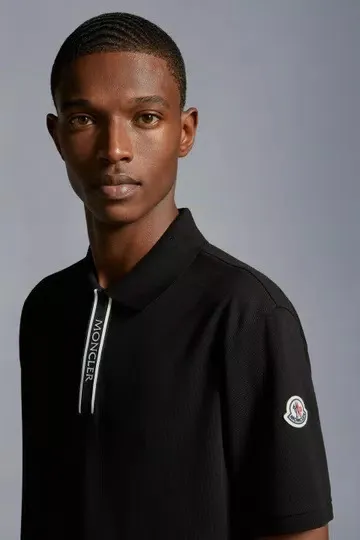 MONCLER  |Logo Motif Polo Shirt