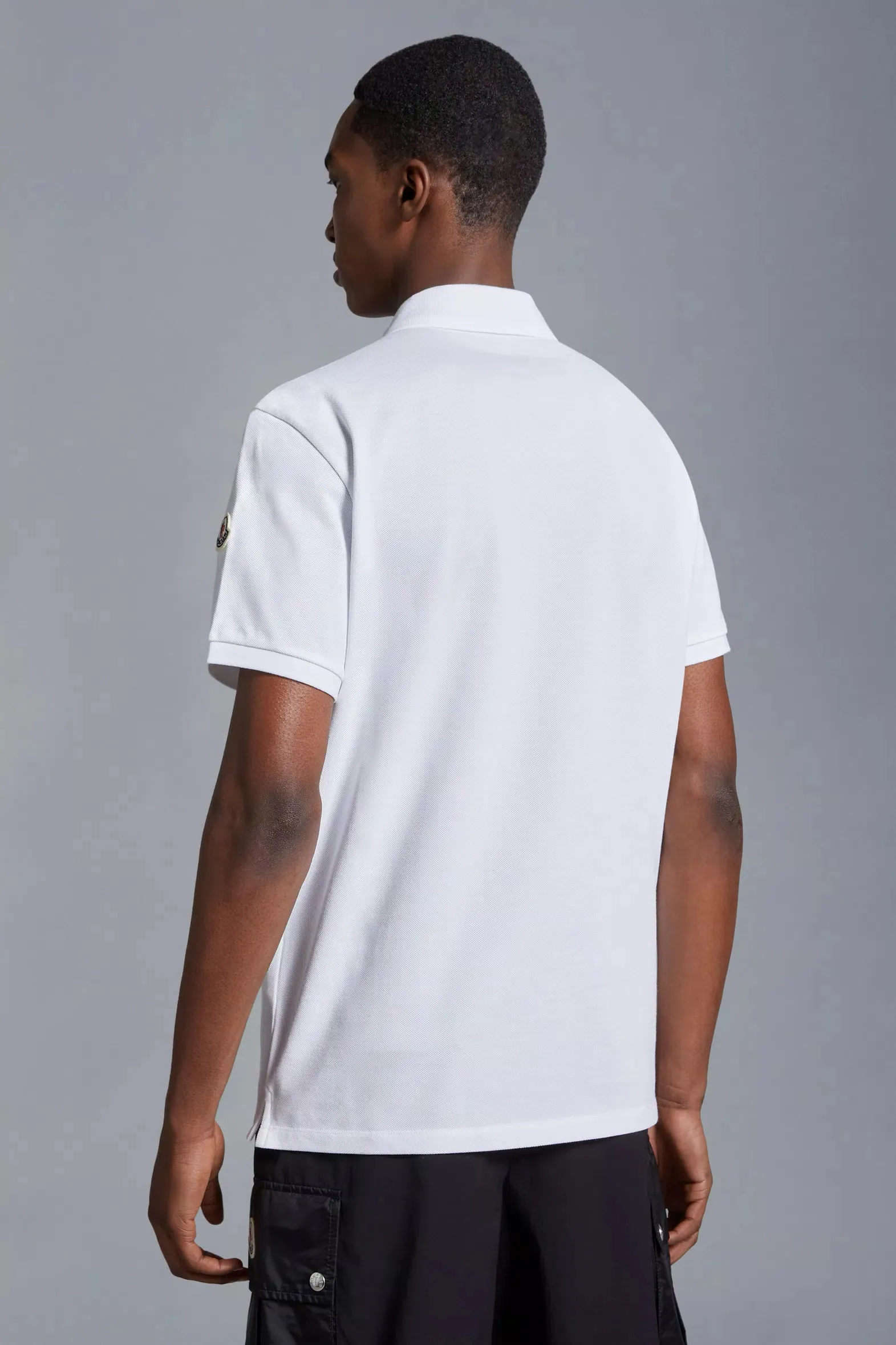 MONCLER  |Logo Motif Polo Shirt