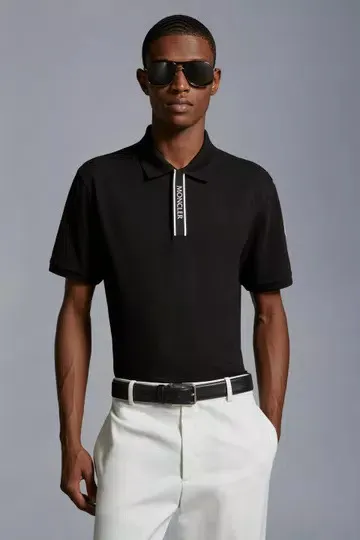 MONCLER  |Logo Motif Polo Shirt