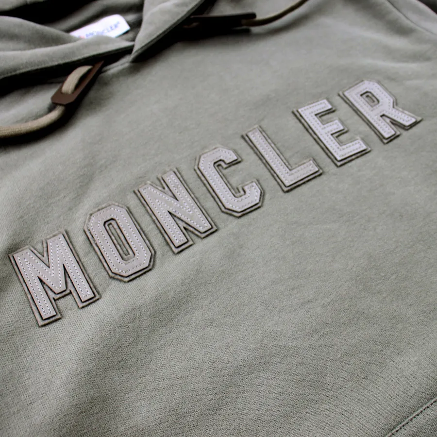 MONCLER  |Pullovers Street Style Long Sleeves Plain Leather Cotton