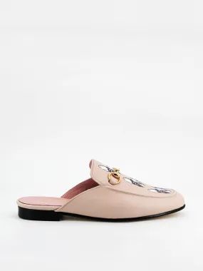 Mules Venecia Bulldog piel color beige