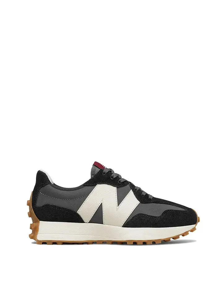 New Balance 327 Trainers Black / Moonbeam