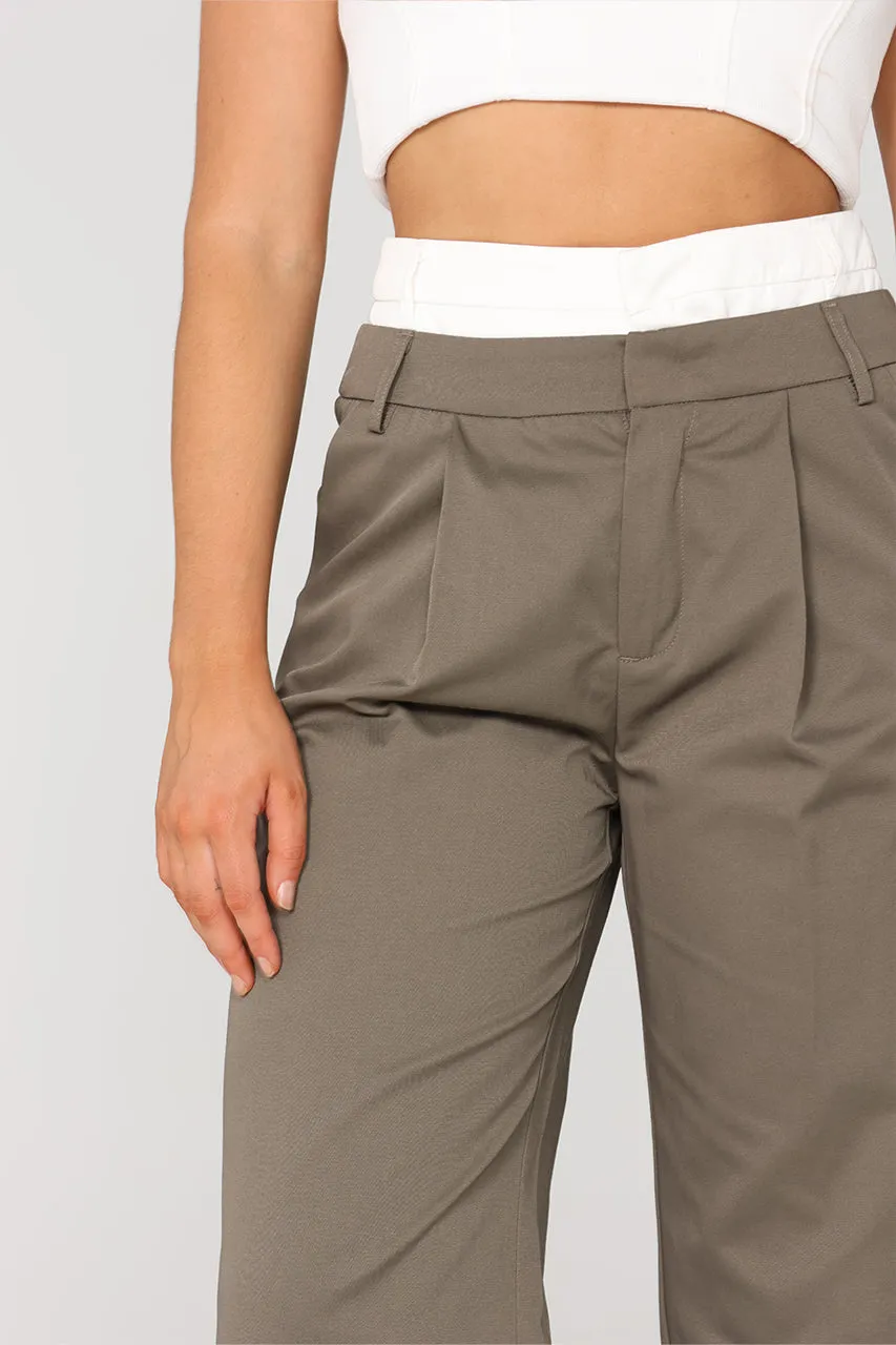 Nora Pants | Dark Olive