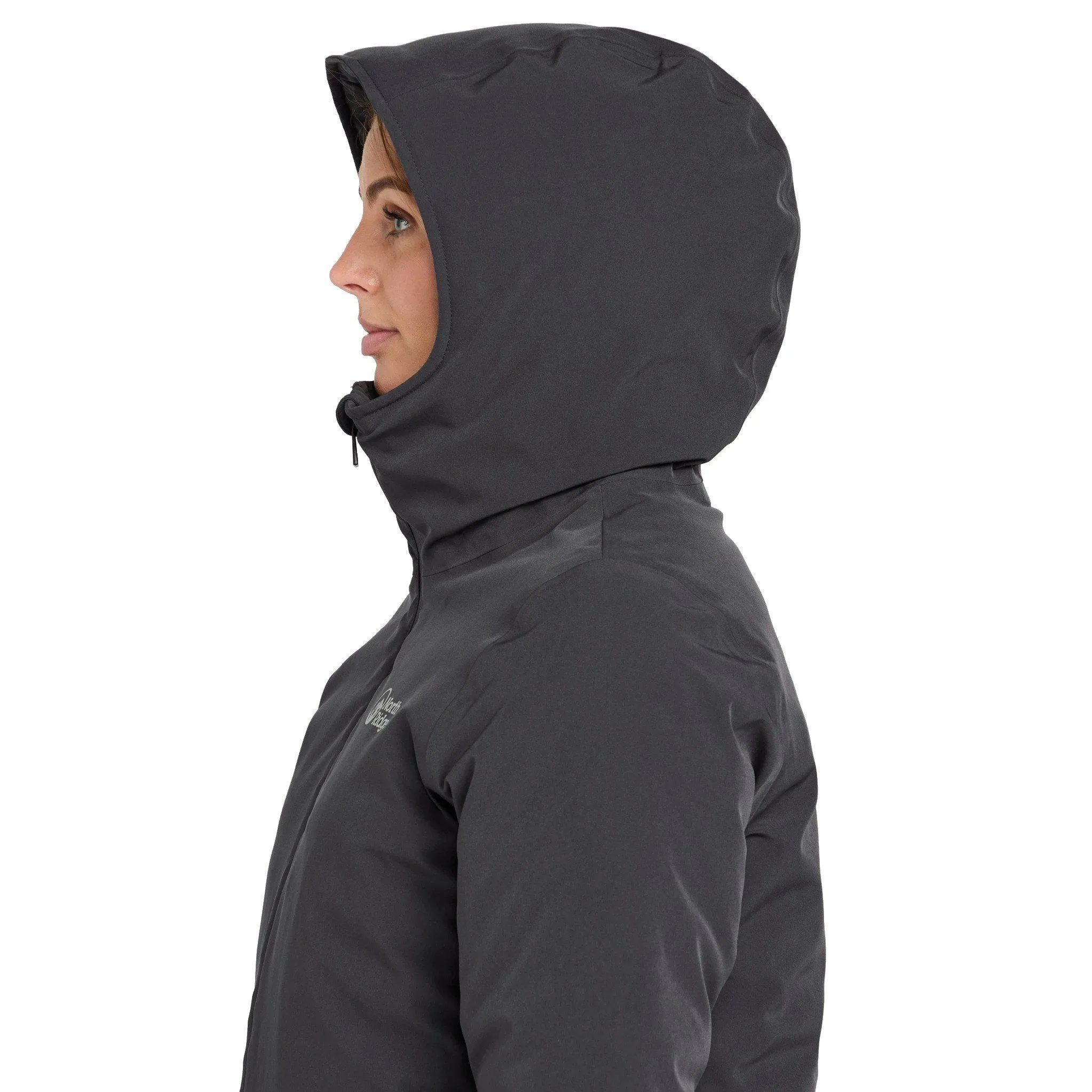 North Ridge Women's Latitude Parka - Black | George Fisher