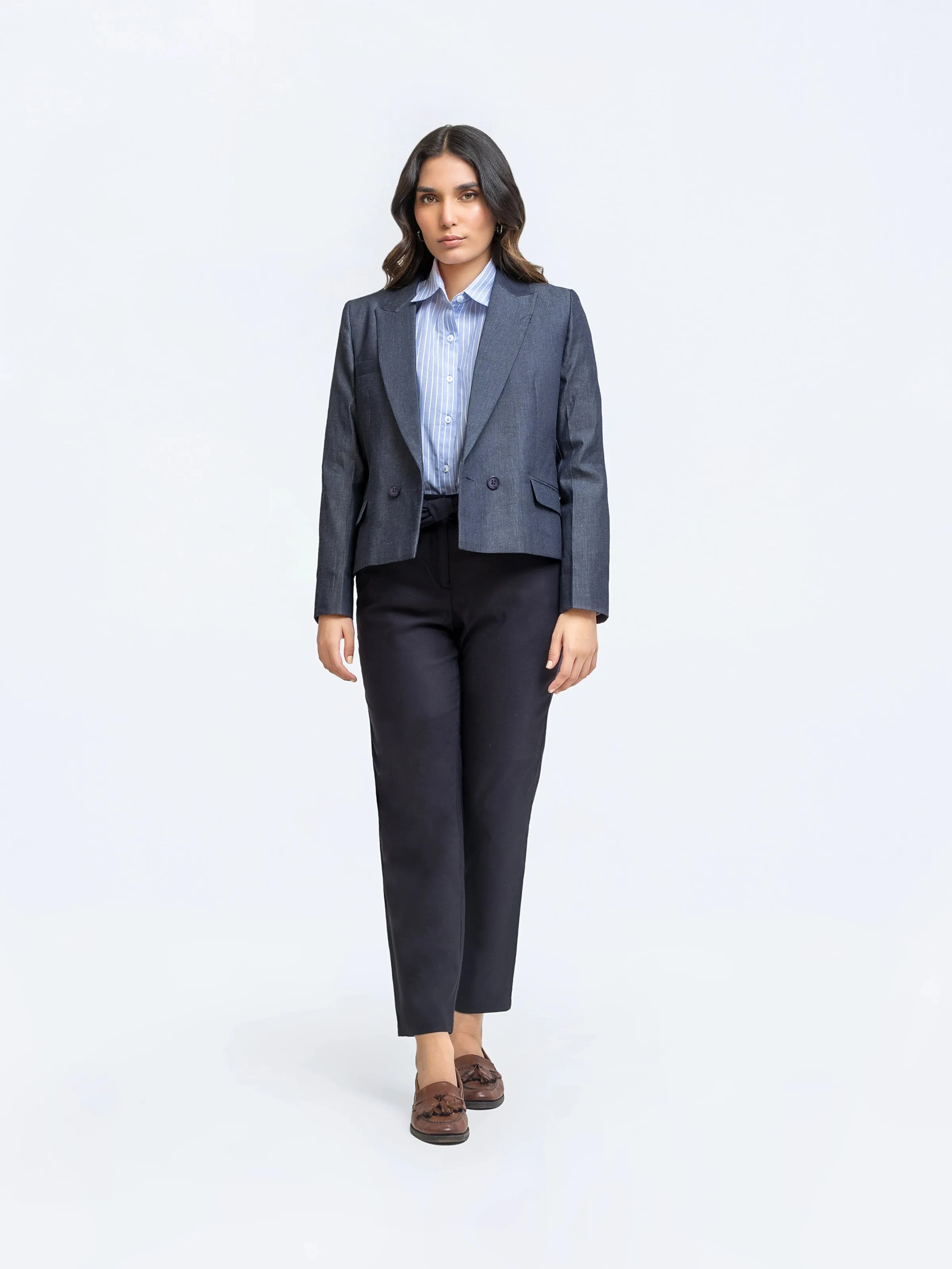 Notch Collar Blazer - FWTB24-011