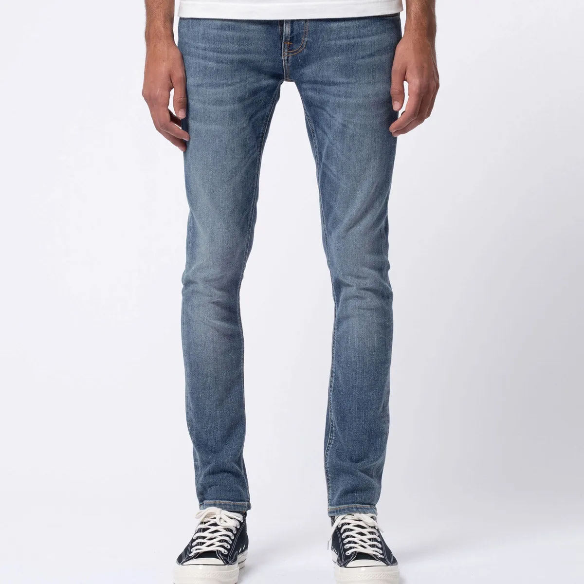 Nudie Jeans - Tight Terry Steel Navy Jeans