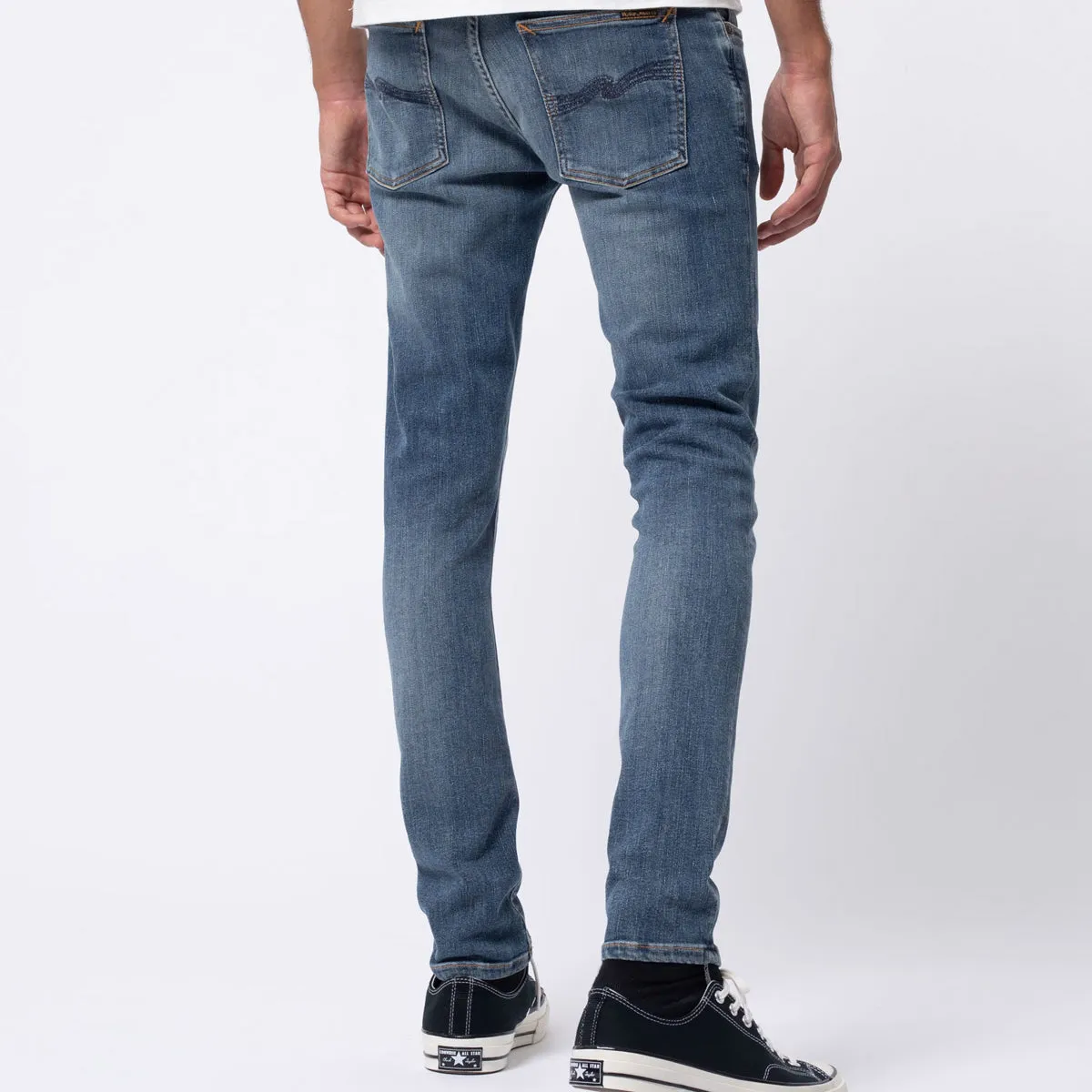 Nudie Jeans - Tight Terry Steel Navy Jeans