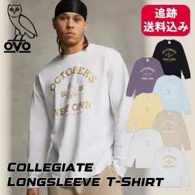 OCTOBERS VERY OWN  |Street Style Long Sleeves Cotton Long Sleeve T-shirt Logo