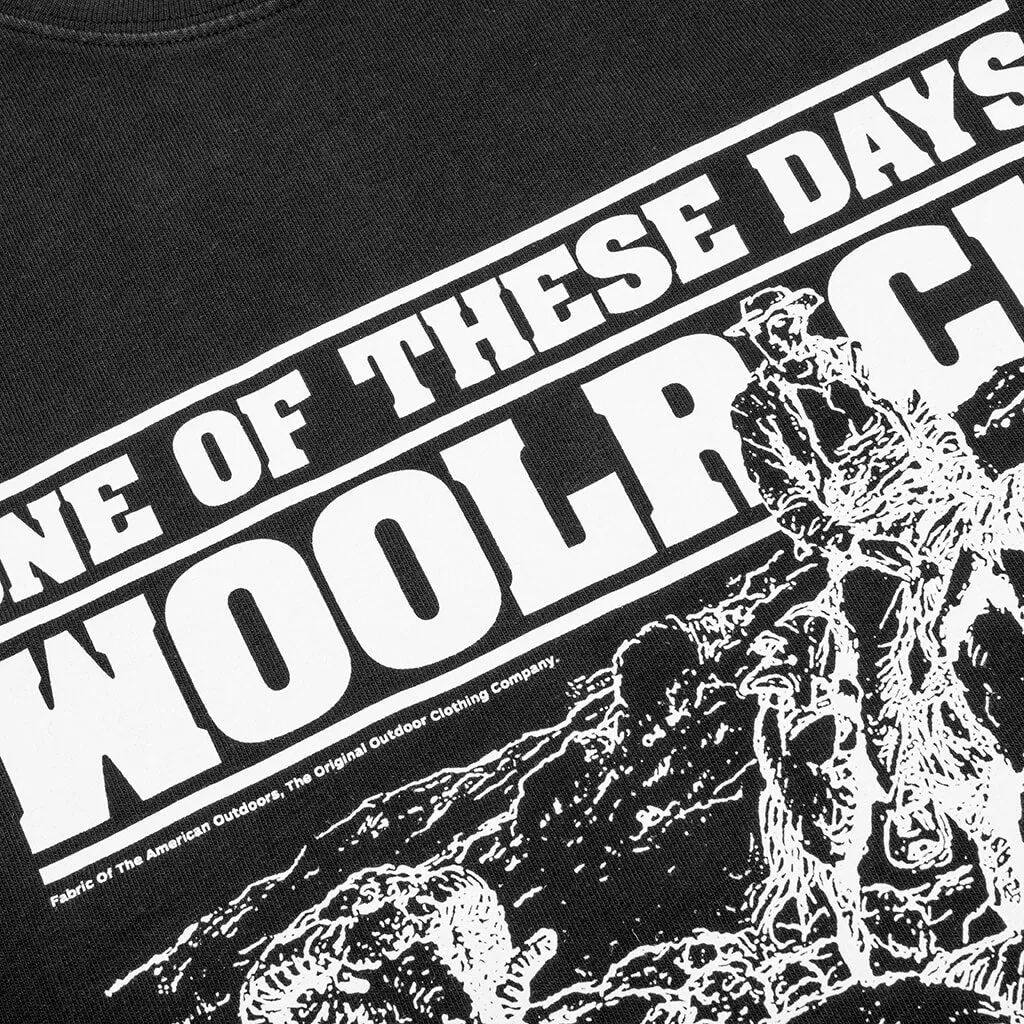 One Of These Days x Woolrich T-Shirt - Black