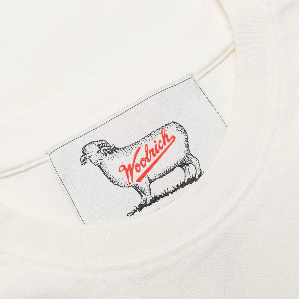 One Of These Days x Woolrich T-Shirt - Bone