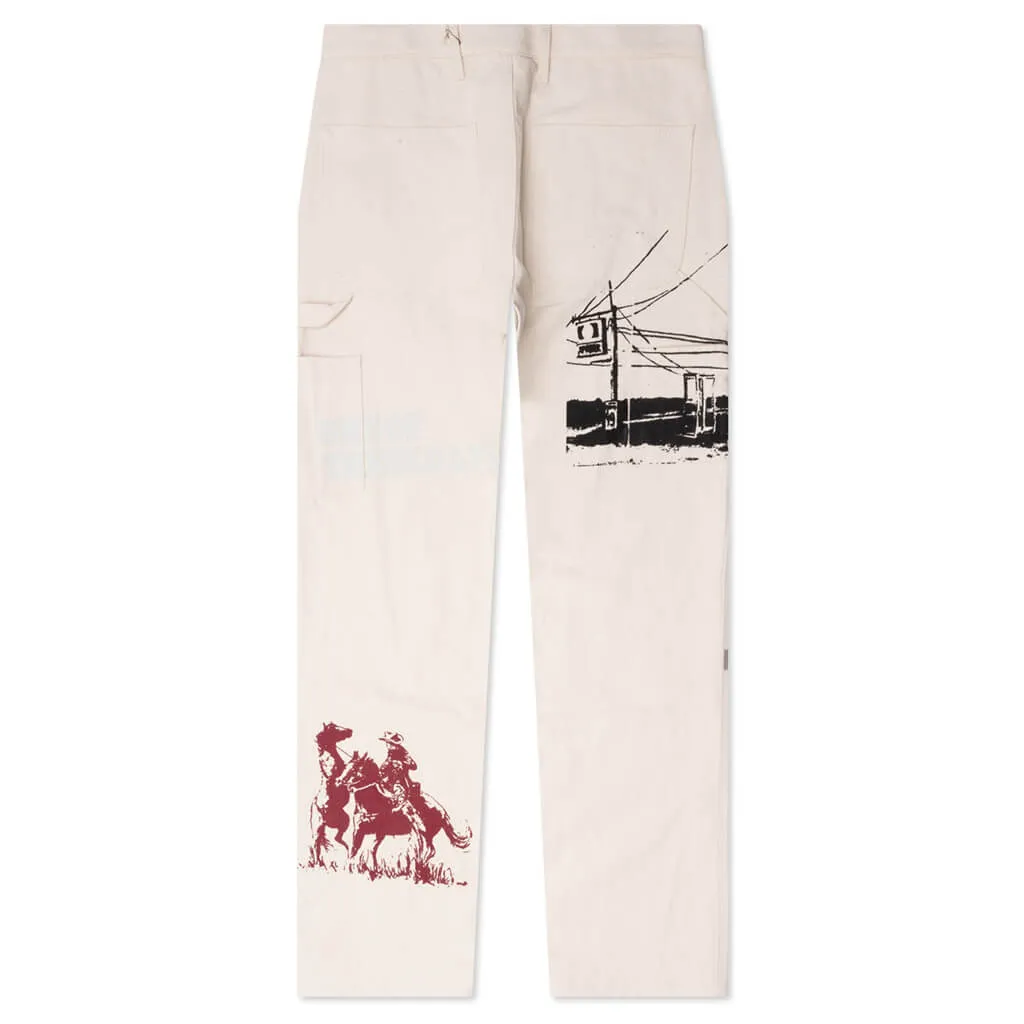 One Of These Days x Woolrich Workwear Pant - Canvas