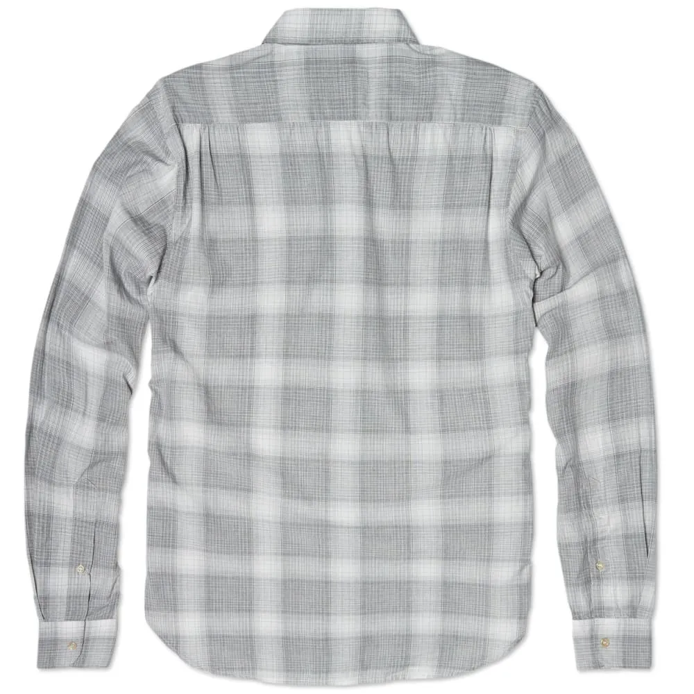 Our Legacy 1950s Button Down ShirtCheese Check Grey