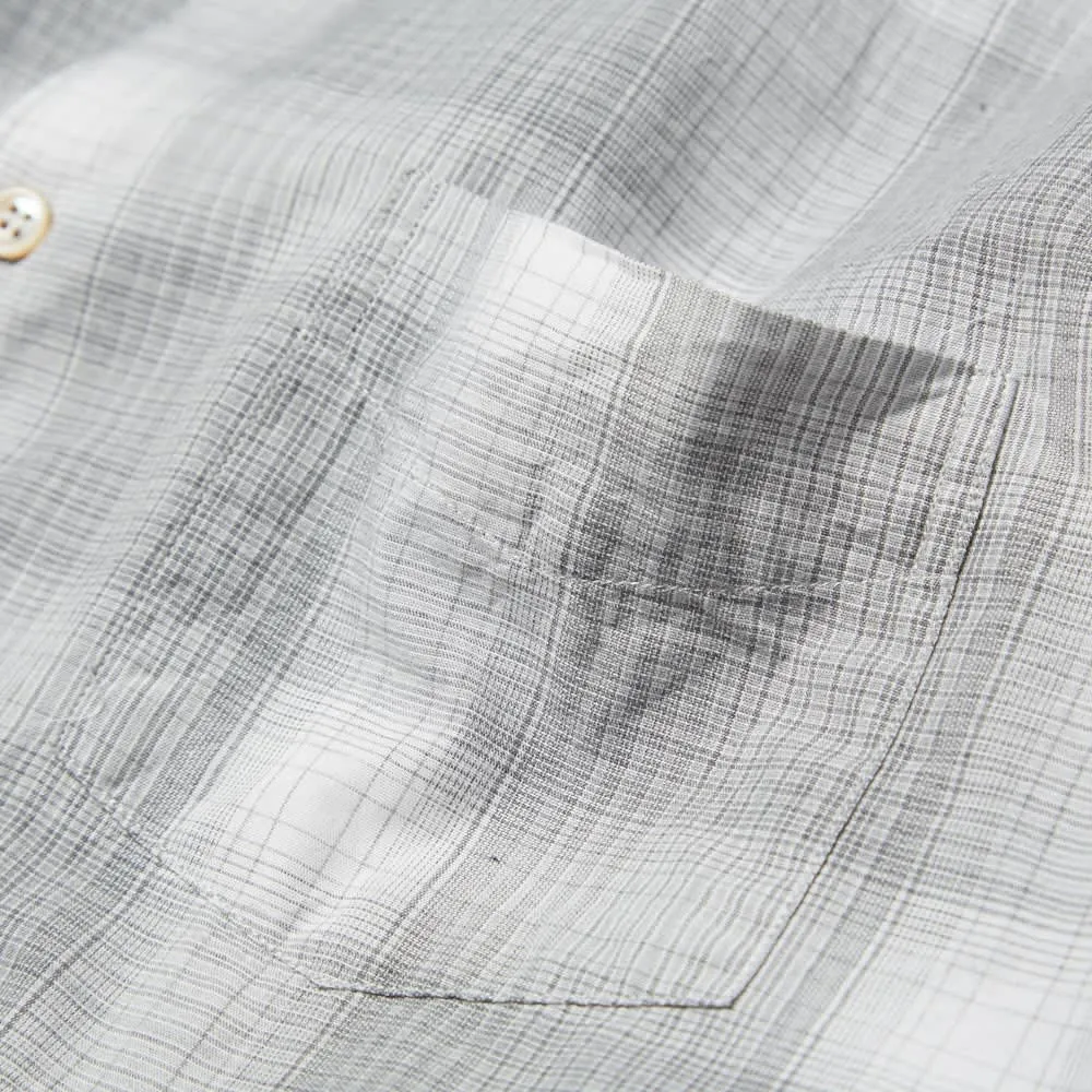 Our Legacy 1950s Button Down ShirtCheese Check Grey