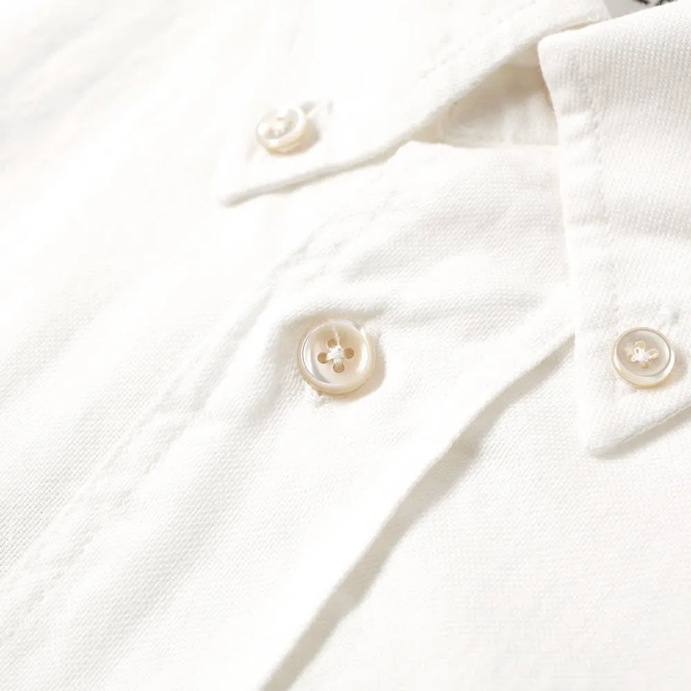 Our Legacy Original Button Down ShirtWhite Basket Weave