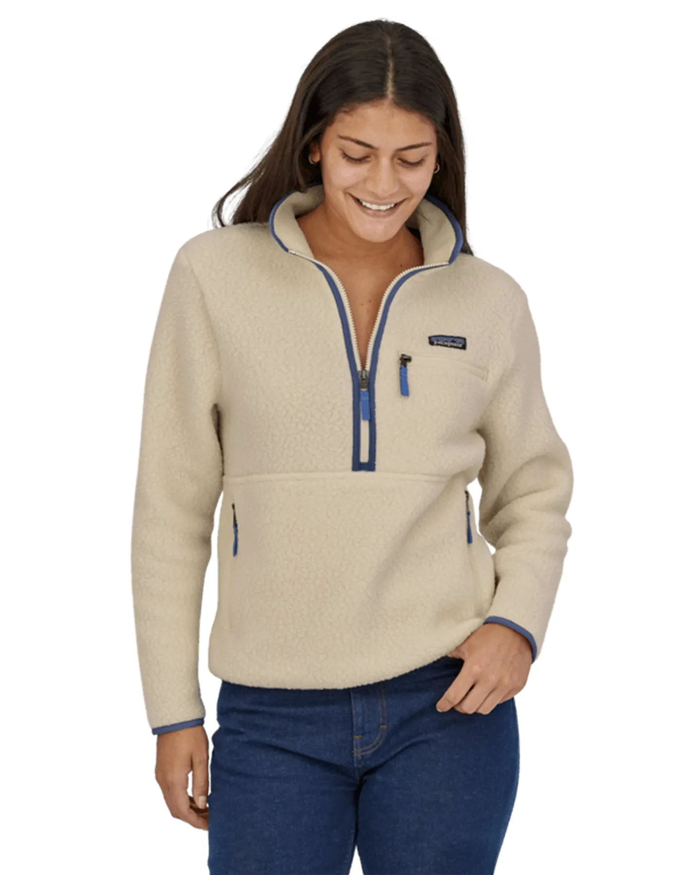 Patagonia Retro Pile Women's Marsupial Fleece - Natural