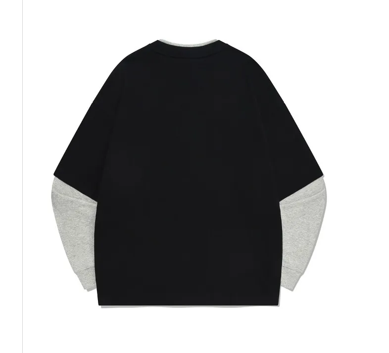 Phyps Department  |Unisex U-Neck Long Sleeves Cotton Oversized