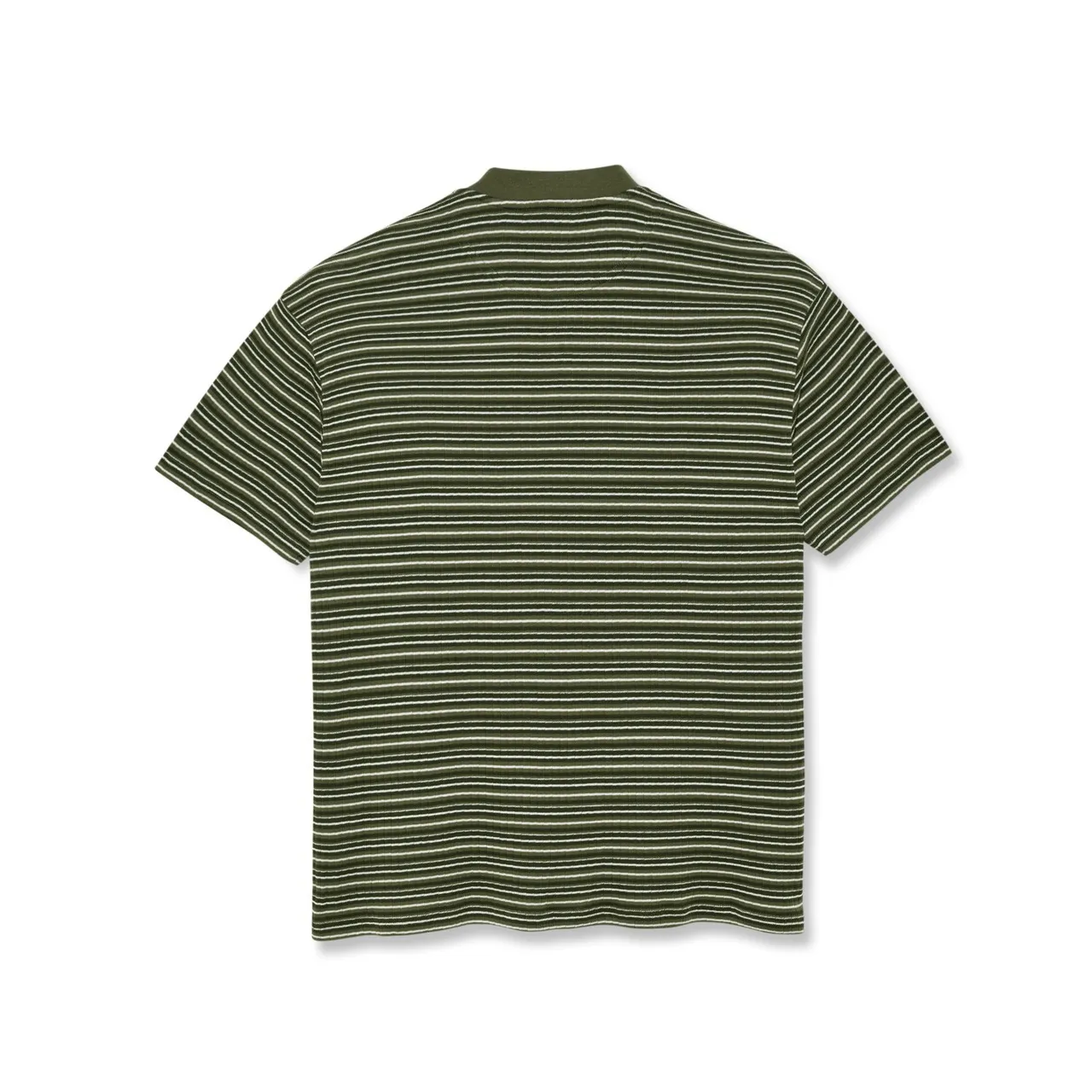 Polar Skate Co  |Pullovers Stripes Henry Neck Cotton Short Sleeves Logo