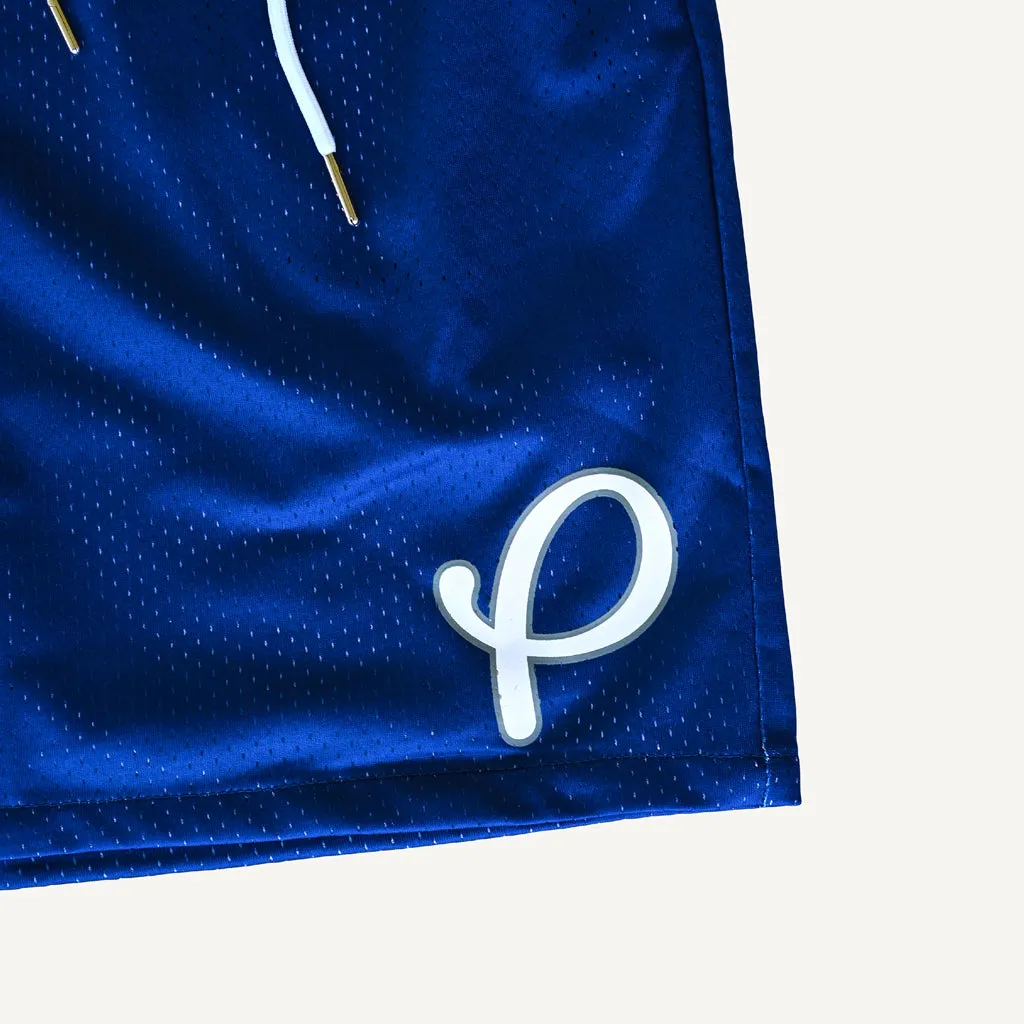 Pres Mesh Shorts Royal Blue