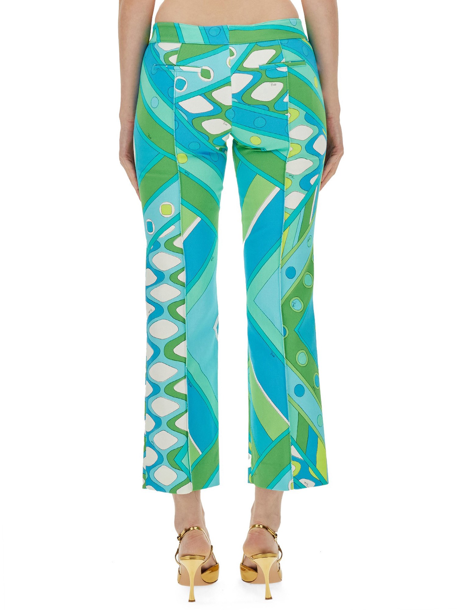 PUCCI    COTTON GABARDINE PANTS