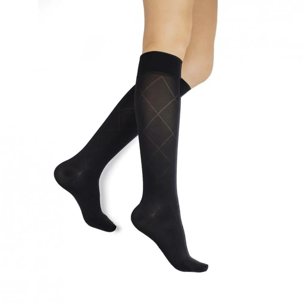 Rejuva Opaque Diamond Knee High