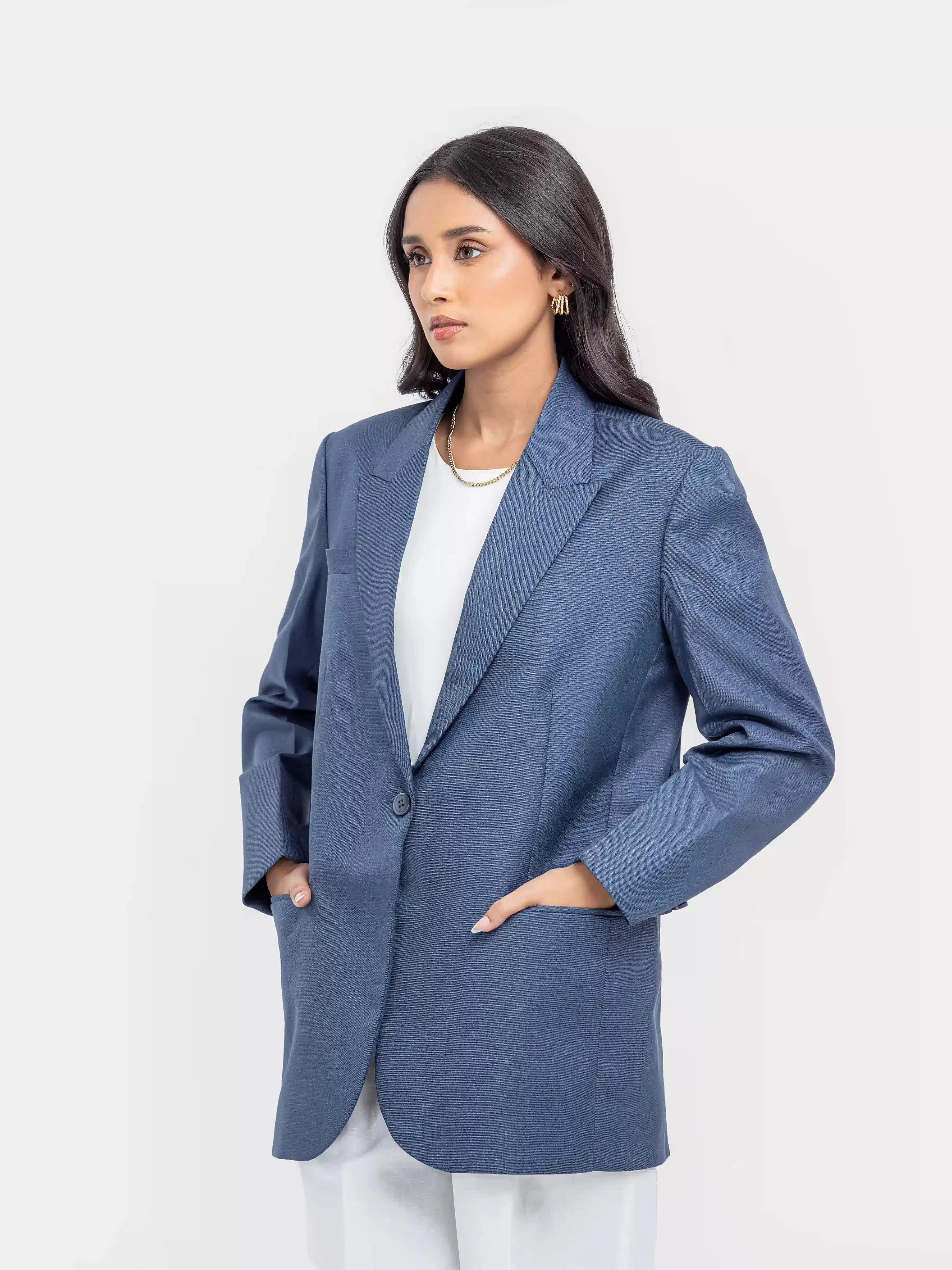 Relaxed Fit Blazer - FWTB24-008