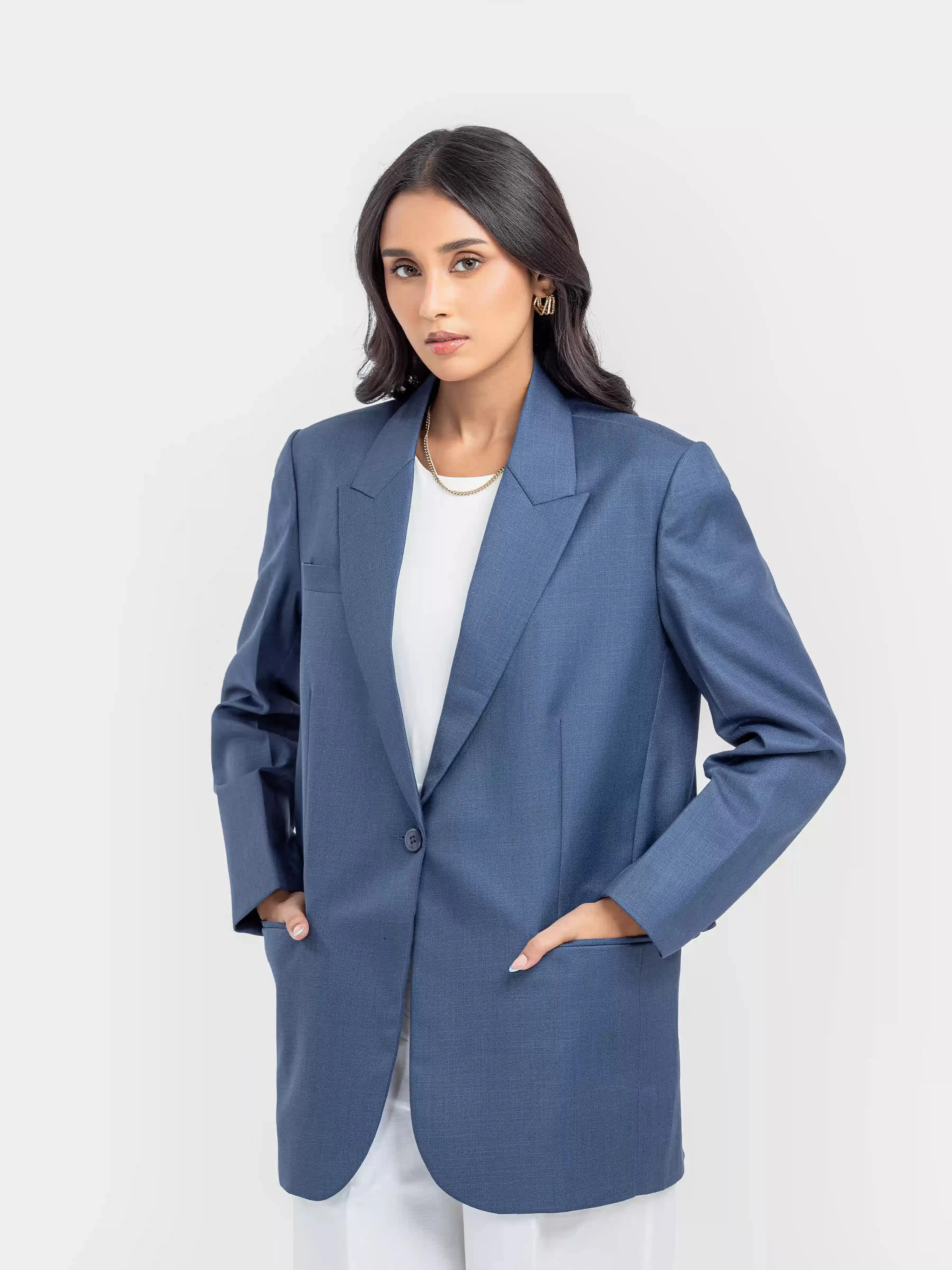 Relaxed Fit Blazer - FWTB24-008