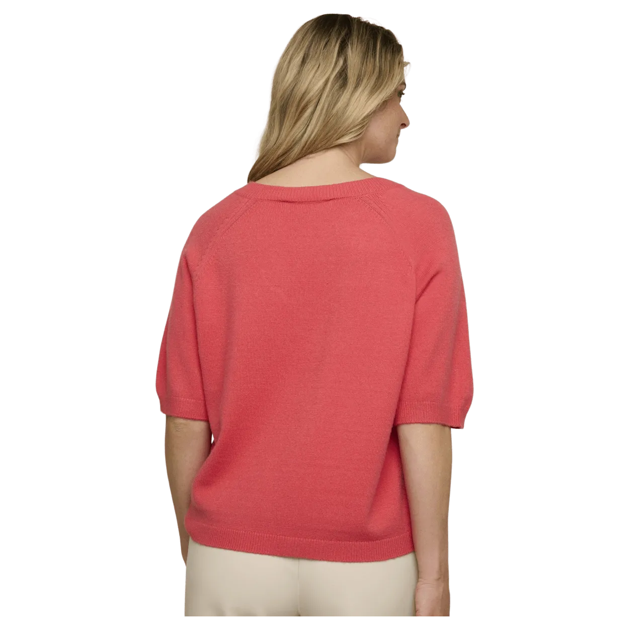 Rino & Pelle Ellie V-Neck Short Sleeve Sweater