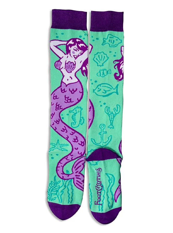 Sea Siren Knee High Socks