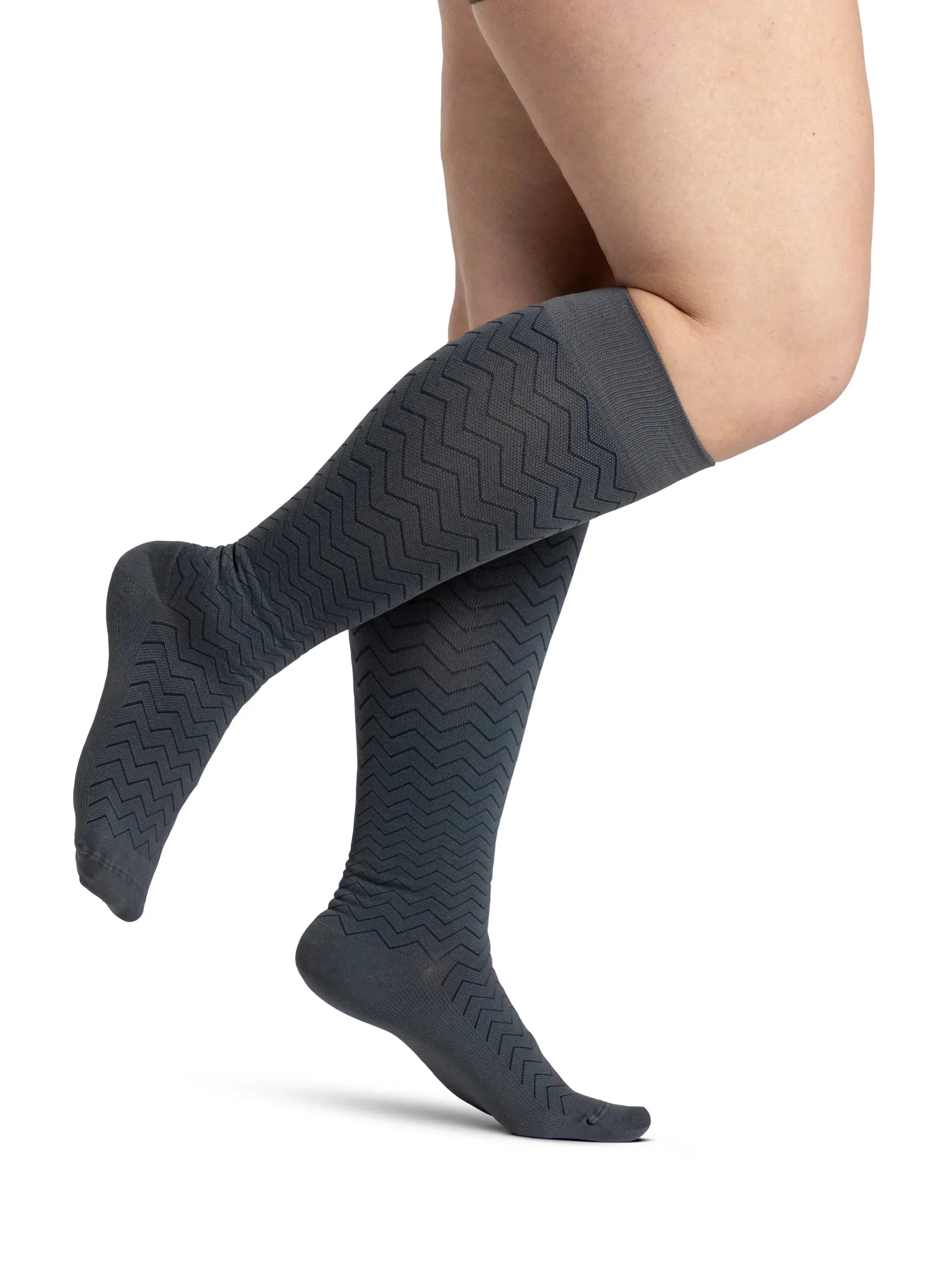 Sigvaris Microfiber Patterns Knee High