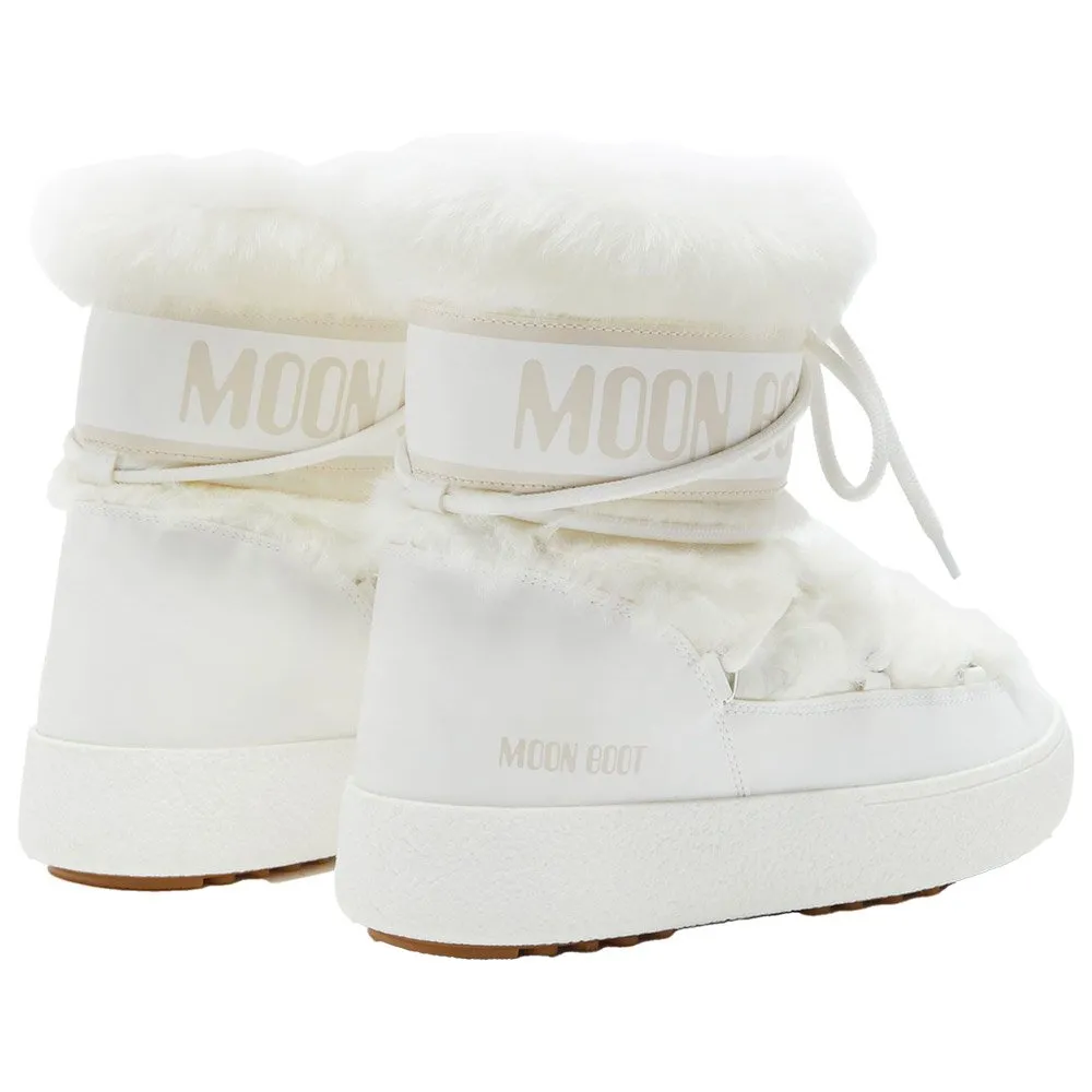 Snow boots Moon Boot ---Ltrack Faux Fur Wp White