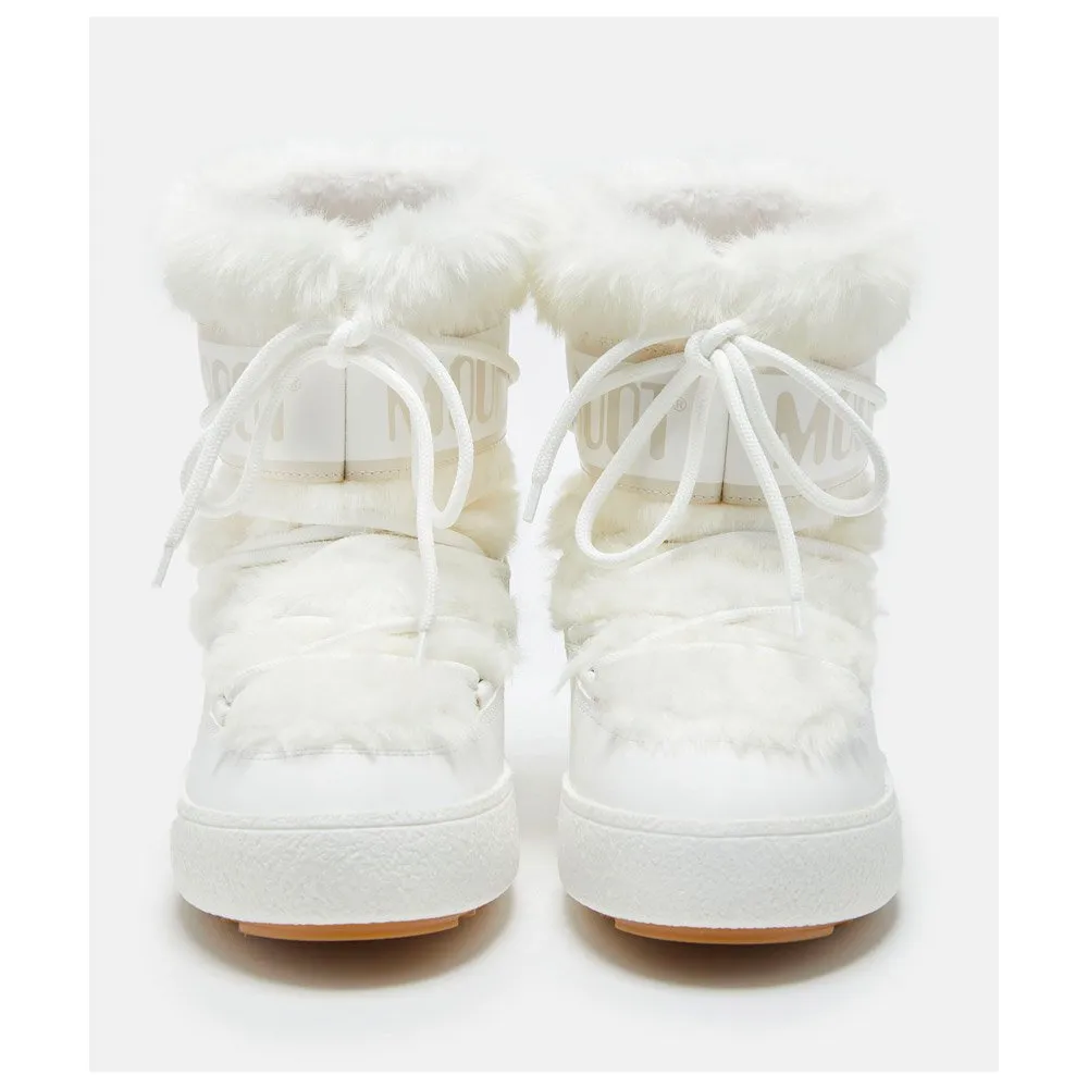 Snow boots Moon Boot ---Ltrack Faux Fur Wp White