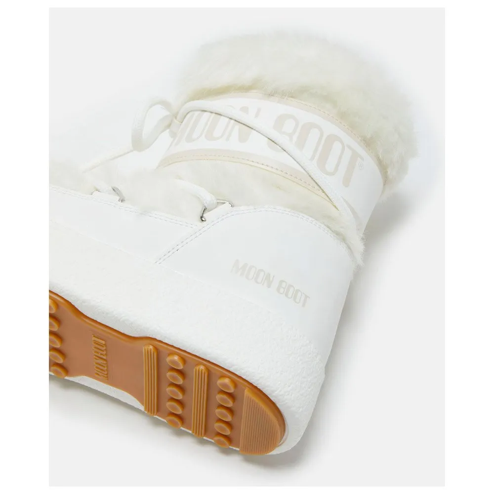 Snow boots Moon Boot ---Ltrack Faux Fur Wp White