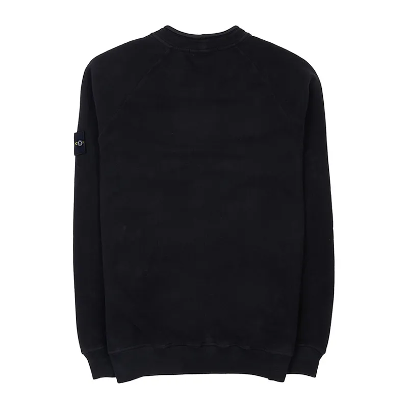 STONE ISLAND  |Crew Neck Pullovers Street Style Long Sleeves Plain Cotton