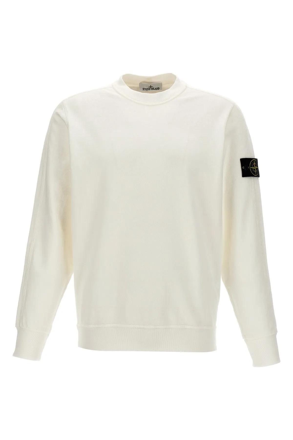 STONE ISLAND  |Crew Neck Pullovers Unisex Blended Fabrics Long Sleeves